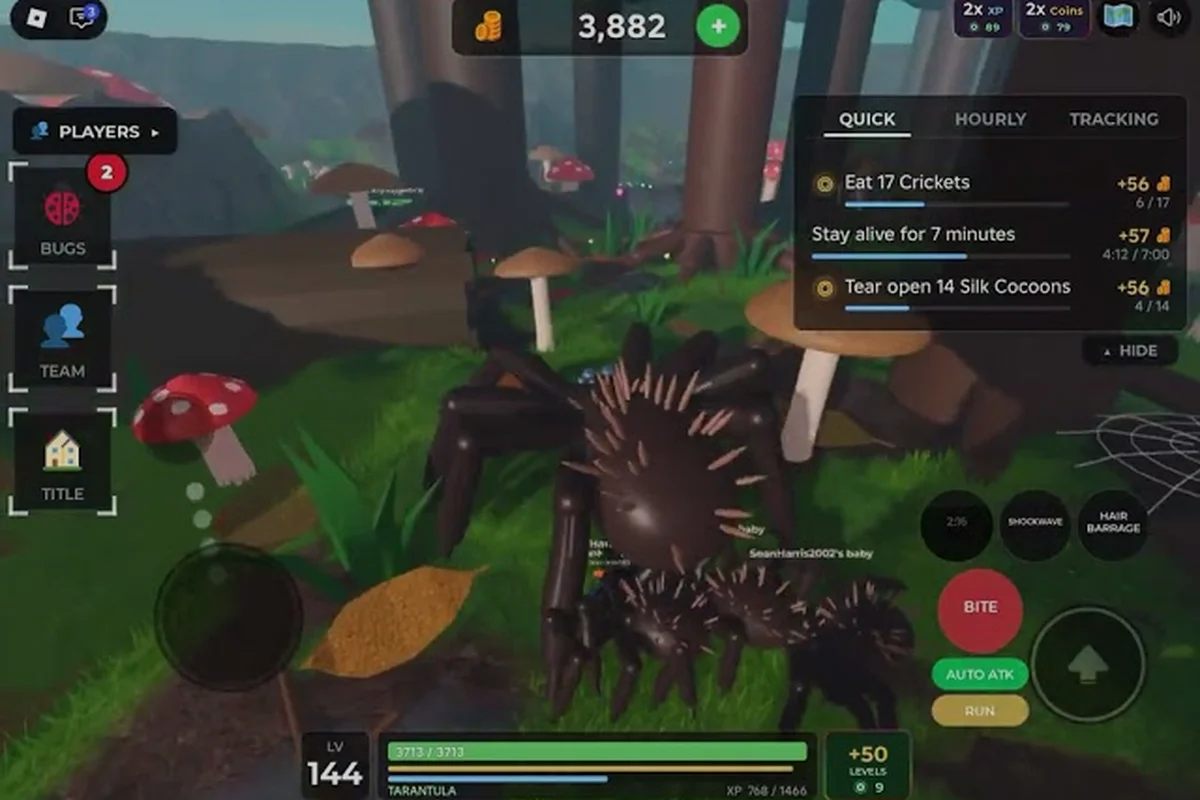 Bug Evolution Mosca: 30 Insectos, Polillas y Saltamontes