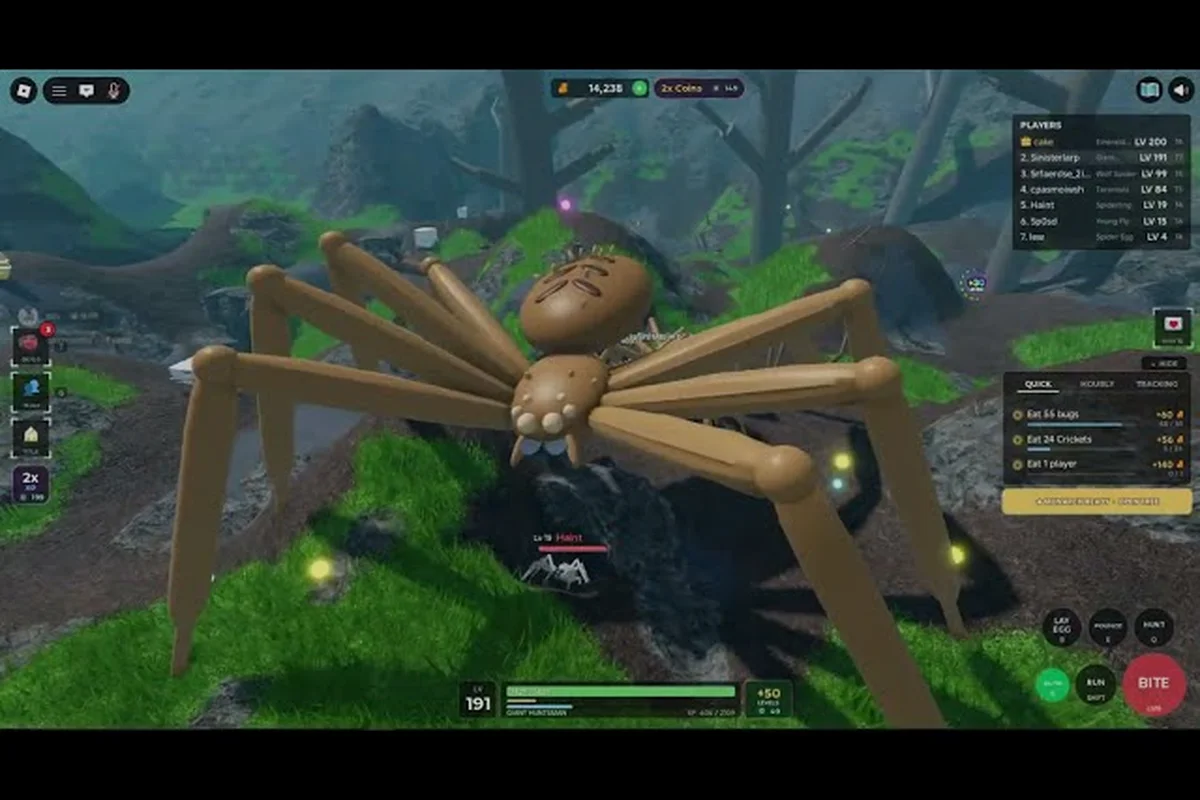 Bug Evolution todos los insectos: lista completa y detalles